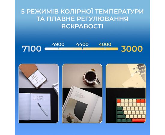 Настільна лампа OfficePro для монітору SL121B (SL121B), зображення 8