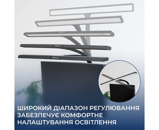 Настільна лампа OfficePro на струбцині SL161B (SL161B), зображення 6