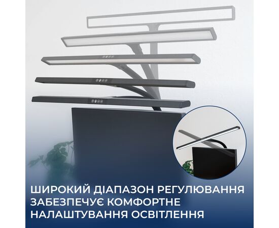 Настільна лампа OfficePro на струбцині SL220B (SL220B), зображення 6