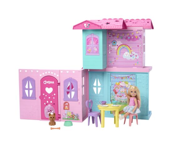 Ігровий набір Barbie Портативний будиночок Club Chelsea з лялькою Челсі (JFW49), зображення 3