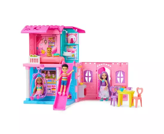Ігровий набір Barbie Портативний будиночок Club Chelsea з лялькою Челсі (JFW49), зображення 4