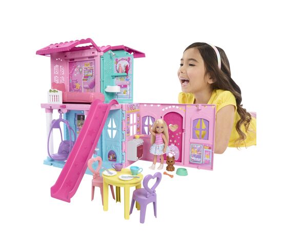 Ігровий набір Barbie Портативний будиночок Club Chelsea з лялькою Челсі (JFW49), зображення 7