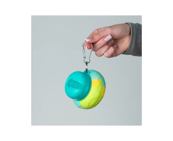 Поїльник-непроливайка Kite силіконова 600 мл, бірюзова (K26-1271-1), зображення 7