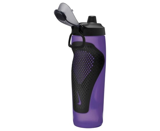 Бутылка для воды Nike REFUEL BOTTLE LOCKING LID 24 OZ N.100.7668.501.24 фіолетовий, жовтий, чорний 709 мл (887791745231), изображение 4