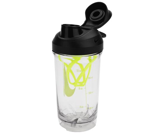 Бутылка для воды Nike TR RECHARGE SHAKER BOTTLE 16 OZ N.101.2242.914.16 чорний, жовтий 473 мл (887791793034), изображение 3