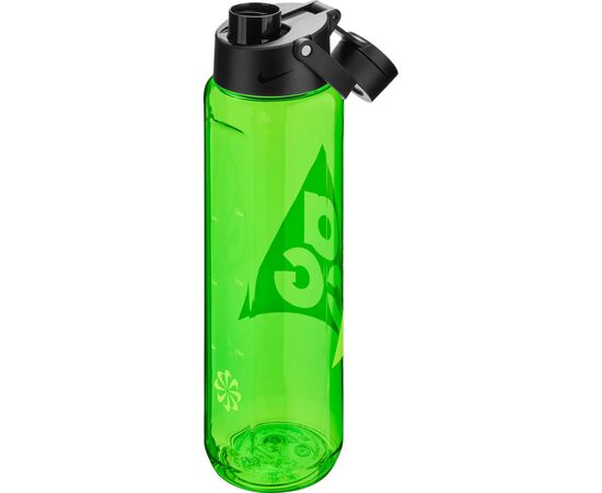 Бутылка для воды Nike TR RENEW RECHARGE CHUG BOTTLE 24 OZ N.100.9669.363.24 зелений 709 мл (197774011247), изображение 2