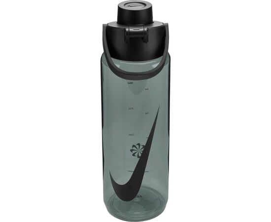 Бутылка для воды Nike TR RENEW RECHARGE CHUG BOTTLE 24 OZ N.100.7636.044.24 чорний 709 мл (887791805522)