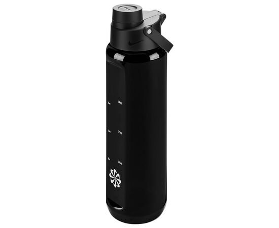 Бутылка для воды Nike TR RENEW RECHARGE CHUG BOTTLE 24 OZ N.100.9669.093.24 чорний 709 мл (887791794352), изображение 3