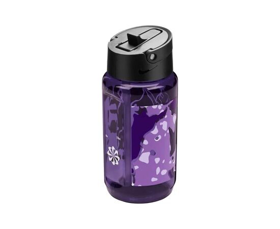 Бутылка для воды Nike TR RENEW RECHARGE STRAW BOTTLE 16OZ N.100.7641.514.16 чорний, фіолетовий 473 мл (887791778246), изображение 2