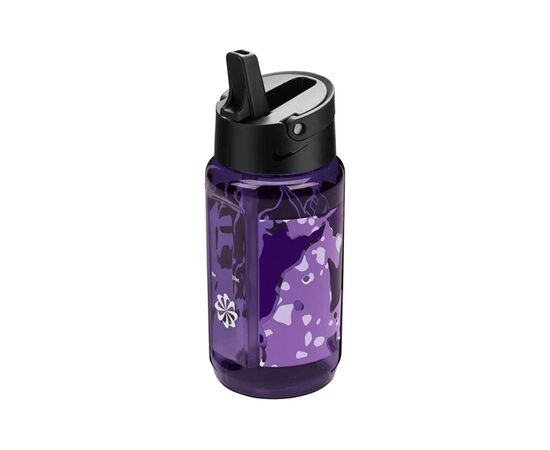 Бутылка для воды Nike TR RENEW RECHARGE STRAW BOTTLE 16OZ N.100.7641.514.16 чорний, фіолетовий 473 мл (887791778246), изображение 3