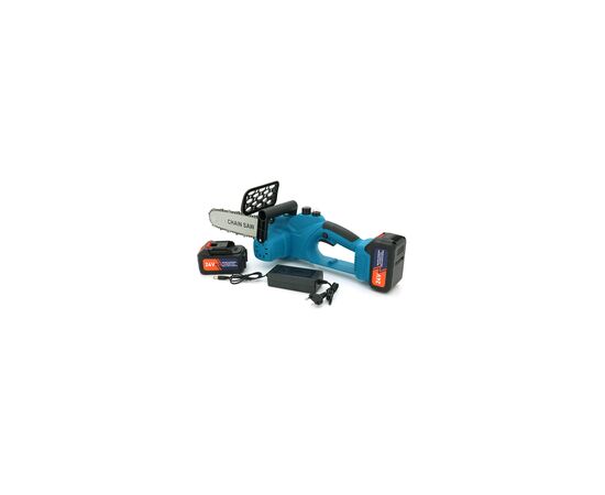 Ланцюгова пила Domotec Chain Saw 12*, 24V акумуляторна, 2xАКБ, ЗУ (Chain Saw 12/2), зображення 3