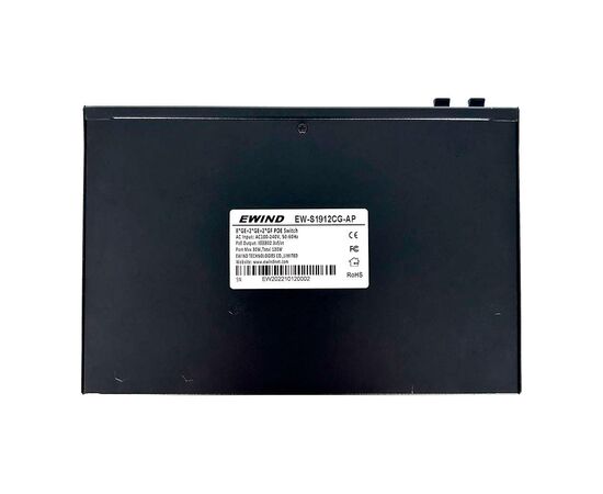 Коммутатор сетевой Ewind EW-S1912CG-AP POE, изображение 4