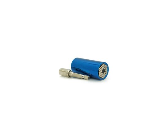 Торцевая головка Voltronic универсальная для шуруповерта 7-19 mm (25*52) 3/4 Blue (YT-UnScTBL), изображение 2