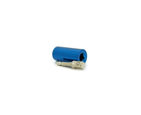 Торцевая головка Voltronic универсальная для шуруповерта 7-19 mm (25*52) 3/4 Blue (YT-UnScTBL)