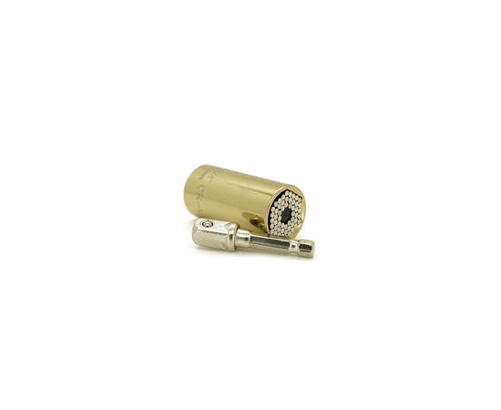 Торцевая головка Voltronic универсальная для шуруповерта 7-19 mm (25*52) 3/4 Yellow (YT-UnScTYL), изображение 2