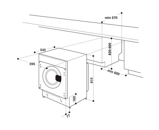 Пральна машина Whirlpool BI WMWG 71483E EU, зображення 11