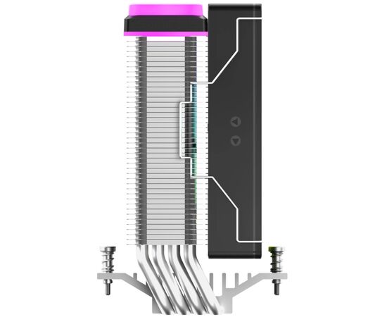 Кулер до процесора OCYPUS DELTA-A40-BK1AAWN00S-GL, зображення 5