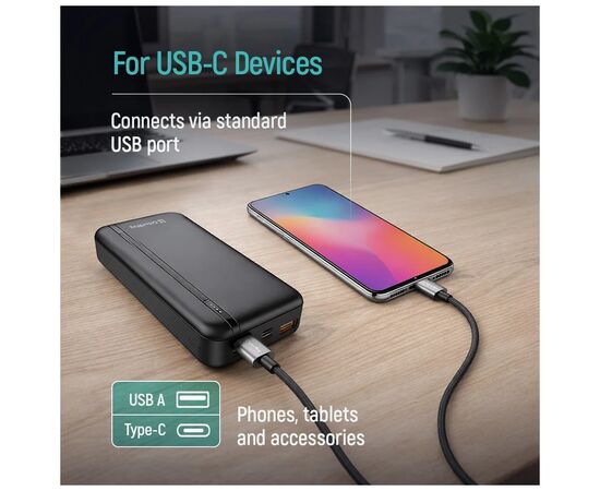Дата кабель USB 2.0 AM to USB-C 1.0m 3A zinc alloy braided black ColorWay (CW-CBUC098-BK), изображение 7