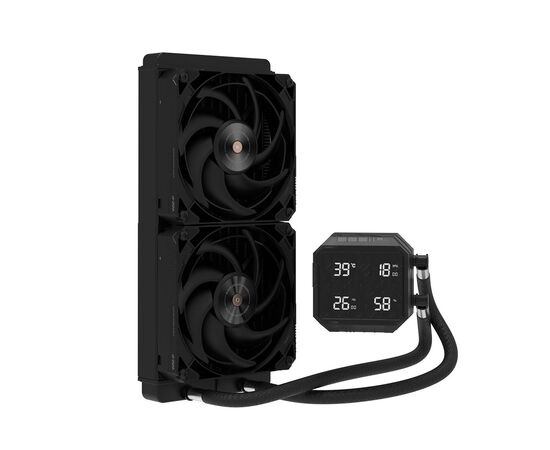 Система жидкостного охлаждения Alseye Q240 Plus(Black) (AS.02.11.0021), изображение 2
