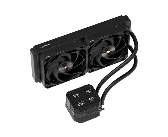 Система жидкостного охлаждения Alseye Q240 Plus(Black) (AS.02.11.0021), изображение 3