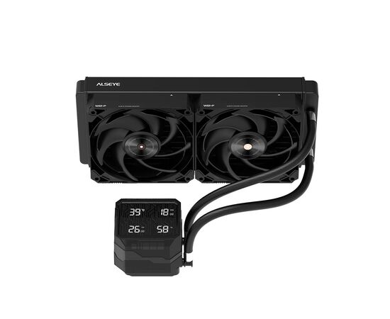 Система жидкостного охлаждения Alseye Q240 Plus(Black) (AS.02.11.0021), изображение 4