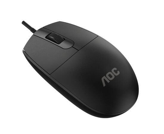Мишка AOC MS100B USB Black (MS100B/LA), зображення 6