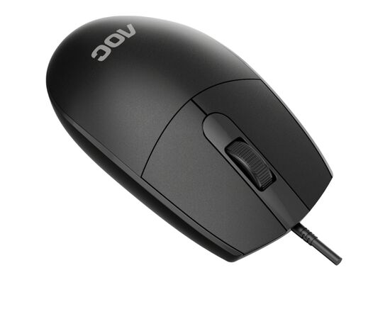 Мишка AOC MS100B USB Black (MS100B/LA), зображення 7