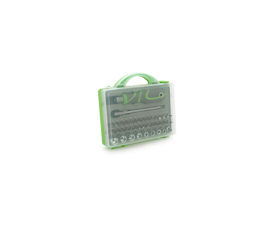 Викрутка Voltronic 41-in-1, насадки та головки, довжина тримача 88 mm (YT-41-1)