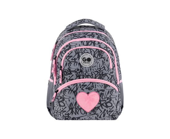 Рюкзак школьный GoPack Education 175M-4 Fluffy Heart (GO26-175M-4), изображение 2