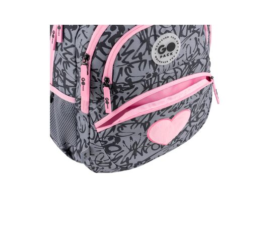 Рюкзак школьный GoPack Education 175M-4 Fluffy Heart (GO26-175M-4), изображение 7