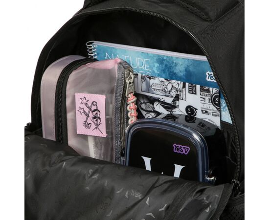 Рюкзак школьный Yes Just Black S-115M (550296), изображение 7