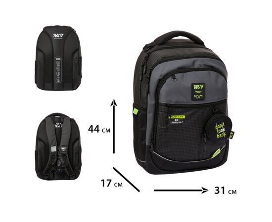Рюкзак школьный Yes Enjoy Life TS-59L (550410), изображение 3