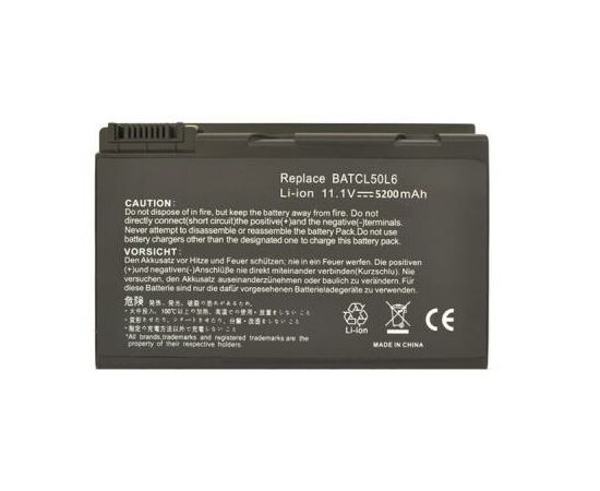 Аккумулятор для ноутбука AlSoft Acer BATBL50L6 5200mAh 6cell 11.1V Li-ion (A41123)