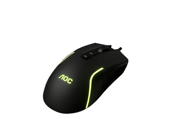 Мишка AOC GM170B LED USB Black (GM170B/LA), зображення 7