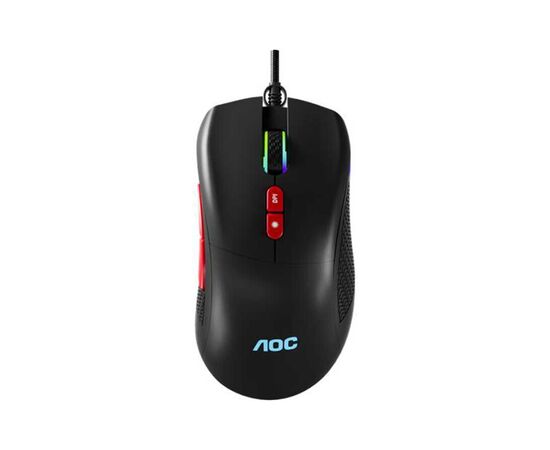 Мишка AOC GM180B LED USB Black (GM180B/LA)