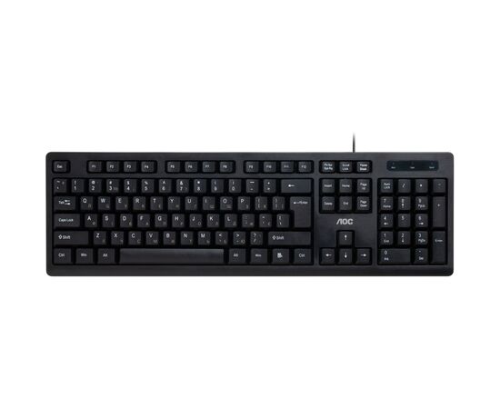 Клавиатура AOC KB100B USB UA Black (KB100B/97)