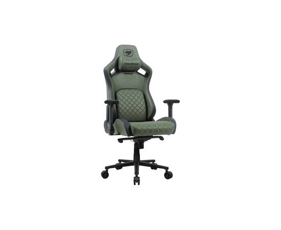 Кресло игровое Cougar Defensor S Navy Blue F Green (DEFENSOR S Army Green F), изображение 2
