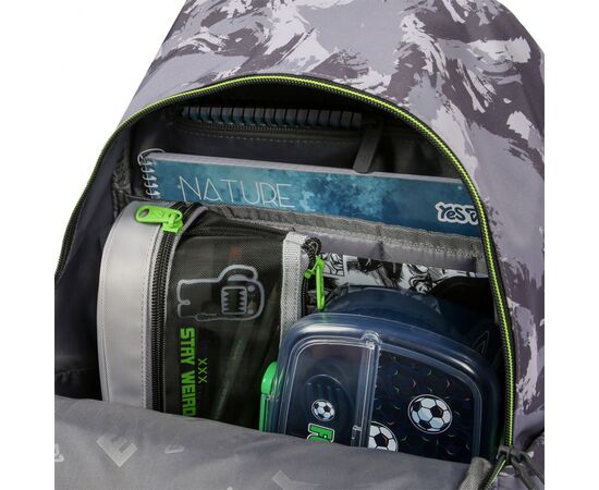Рюкзак школьный Yes Grey TS-60L (550405), изображение 7