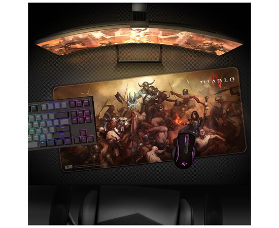 Коврик для мышки Blizzard Diablo IV Heroes XL Speed (FBLMPD4HEROES21XL), изображение 4