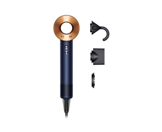 Фен Dyson HD07 Supersonic Straight+Wavy Prussian Blue/Rich Copper (113277-01)