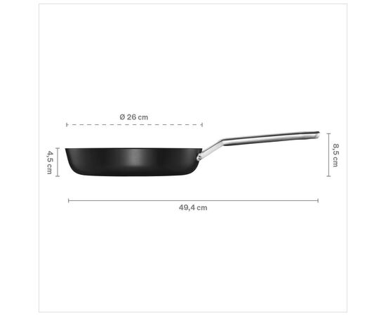 Сковорода Fiskars Taiten Optiheat 26 см (1066947), зображення 6