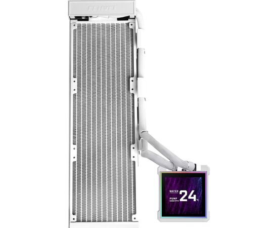 Система жидкостного охлаждения Lian Li HydroShift II LCD-S 360N FANLESS, White (G89.GHS2LCDS36NW.00), изображение 2