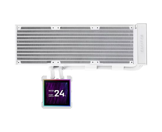 Система жидкостного охлаждения Lian Li HydroShift II LCD-S 360N FANLESS, White (G89.GHS2LCDS36NW.00), изображение 4