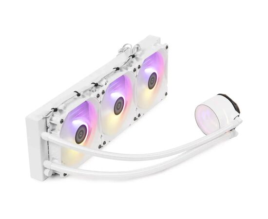 Система жидкостного охлаждения Qube ZT-360 white, изображение 3