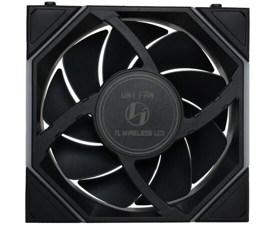 Кулер для корпуса Lian Li UNI Fan TL WIRELESS LCD 120-1, Black (G99.12TLLCD1W1B.00), изображение 4