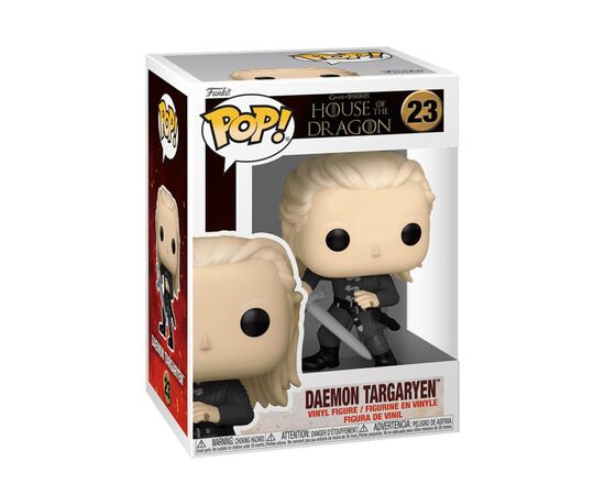 Фигурка Funko Pop серии Дом Дракона S4 - Дэймон Таргариен с мечом (83464)