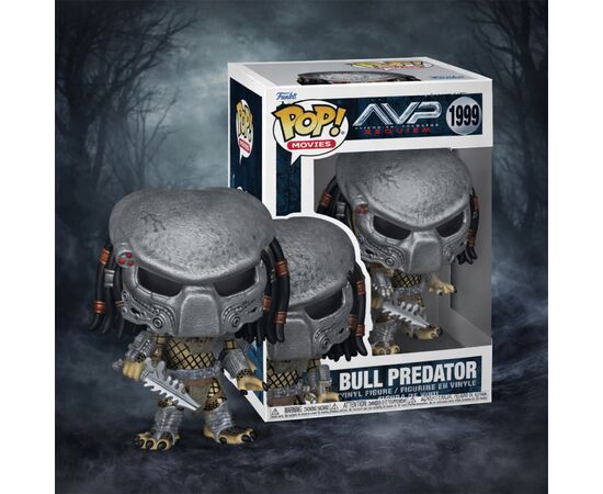 Фигурка Funko Pop серии Чужие против Хищника S3 - Хищник (Bull) (90243), изображение 3