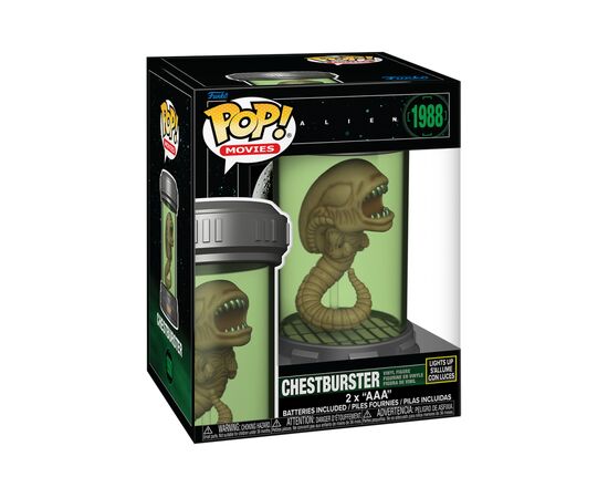 Фигурка Funko Pop серии Чужой S2 - Ксеноморф в капсуле (свет) (90318F)