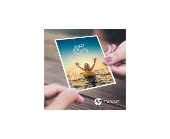 Фотобумага HP Zink 3.5x4.25" Sprocket, glossy, self-adhesive, 20sh (HPIZ3X420), изображение 3