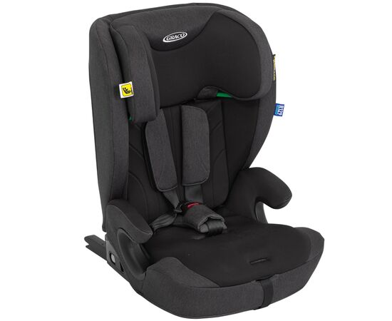 Автокресло Graco Energi i-Size, 76-150 см (1/2/3), чорне (GC2219BAMDN000)
